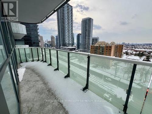 1006 - 8 Nahani Way, Mississauga, ON - Outdoor With Balcony