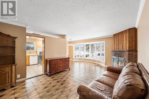 2414 Joliffe Street, Ottawa, ON - Indoor Photo Showing Living Room With Fireplace