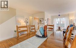 Dining area with wood finished floors - 