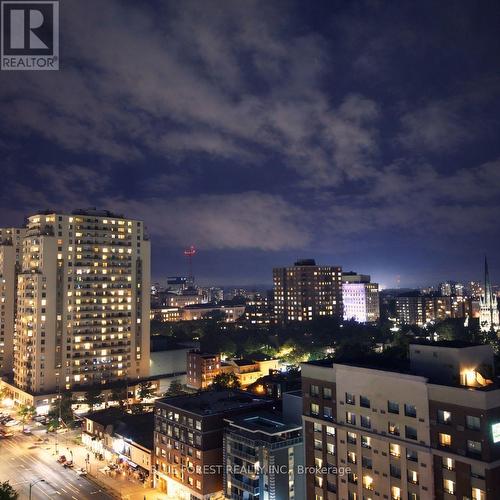 Photo Taken By Owner & Enhanced For Clarity - 1705 - 389 Dundas Street W, London East (East K), ON - Outdoor With Balcony With View