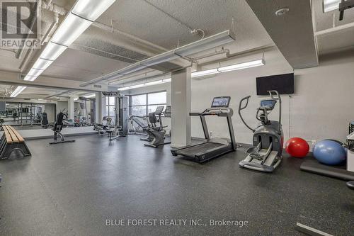 Fitness Room - Floor 3 - 1705 - 389 Dundas Street W, London East (East K), ON - Indoor Photo Showing Gym Room