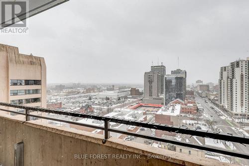 Winter Views On Grey Days - 1705 - 389 Dundas Street W, London East (East K), ON - Outdoor