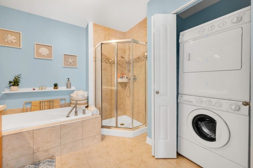 Bathroom - 345 Ch. Valanza, Piedmont, QC - Indoor Photo Showing Laundry Room