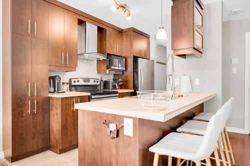 Kitchen - 345 Ch. Valanza, Piedmont, QC - Indoor Photo Showing Kitchen
