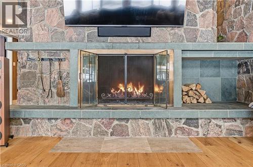 2510 Britannia Road, Burlington, ON - Indoor Photo Showing Other Room With Fireplace