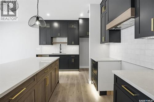 166 Cockroft Manor, Saskatoon, SK - Indoor Photo Showing Kitchen With Upgraded Kitchen