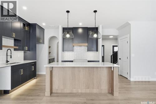 166 Cockroft Manor, Saskatoon, SK - Indoor Photo Showing Kitchen With Upgraded Kitchen