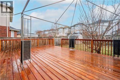 125 Steepleridge Street, Kitchener, ON - Outdoor With Deck Patio Veranda With Exterior