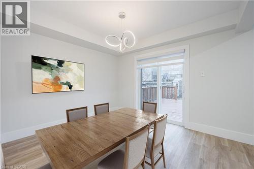 125 Steepleridge Street, Kitchener, ON - Indoor Photo Showing Dining Room