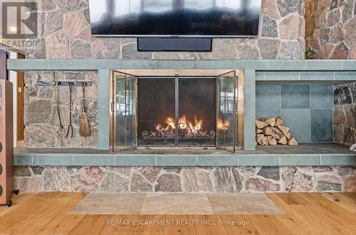 2510 Britannia Road, Burlington, ON - Indoor Photo Showing Other Room With Fireplace