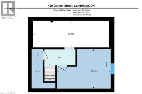 View of room layout - 417 Garden Street, Cambridge, ON - Other