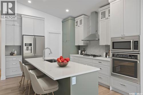 238 Doran Way, Saskatoon, SK - Indoor Photo Showing Kitchen With Upgraded Kitchen