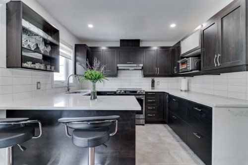 Kitchen - 8313 Av. Des Trembles, Laval (Duvernay), QC - Indoor Photo Showing Kitchen With Upgraded Kitchen