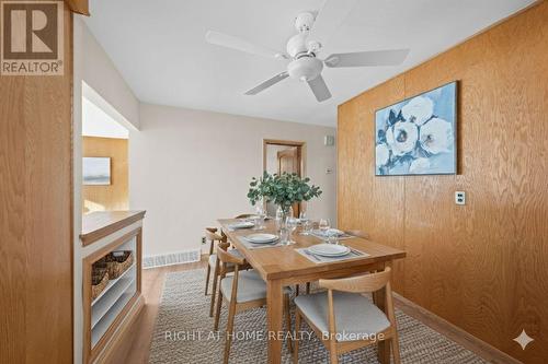 Dining room virtually staged - 757 Dickens Avenue, Ottawa, ON - Indoor Photo Showing Dining Room