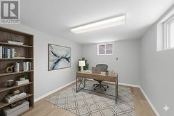 Seperate office virtually staged - 