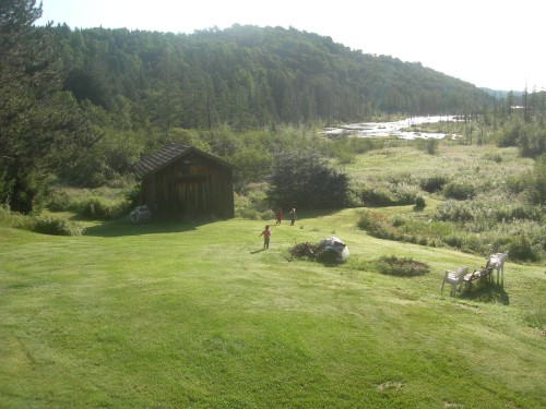 Remise - 2216 Mtée Sauvage, Saint-Adolphe-D'Howard, QC - Outdoor With View