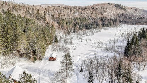 Photo aérienne - 2216 Mtée Sauvage, Saint-Adolphe-D'Howard, QC - Outdoor With View