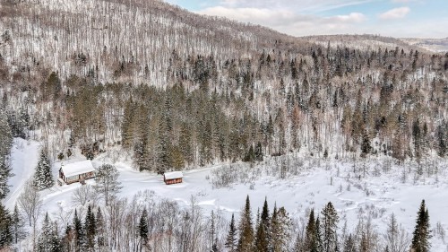 Photo aérienne - 2216 Mtée Sauvage, Saint-Adolphe-D'Howard, QC - Outdoor With View