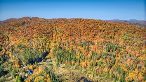 Photo aérienne - 2216 Mtée Sauvage, Saint-Adolphe-D'Howard, QC - Outdoor With View