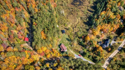 Photo aérienne - 2216 Mtée Sauvage, Saint-Adolphe-D'Howard, QC - Outdoor With View