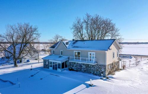 Face arrière - 537Z Rg De La Rivière S., Saint-Lin/Laurentides, QC - Outdoor With Deck Patio Veranda