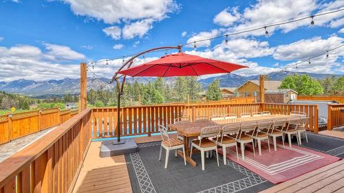 945 Westridge Way, Invermere, BC - Outdoor With Deck Patio Veranda