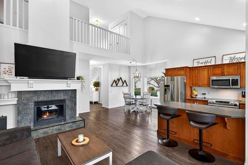 1-1450 Rose Meadow Drive, West Kelowna, BC - Indoor With Fireplace