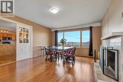 Enclosed upstairs, family room/dining - 