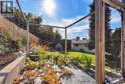 Garden beds located amongst the backyard - 