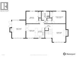 Lower level floor plan - 