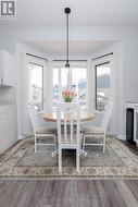 1st floor eat-in kitchen with bay window - 
