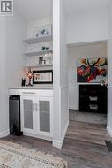 1st floor custom built-in wine/coffee bar - 