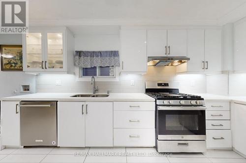 4 King Edward Avenue, Toronto, ON - Indoor Photo Showing Kitchen With Double Sink