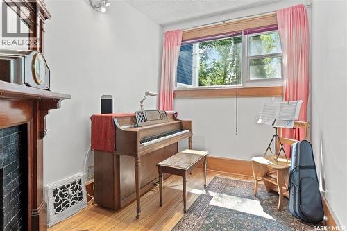 1018 Aird Street, Saskatoon, SK - Indoor Photo Showing Other Room With Fireplace