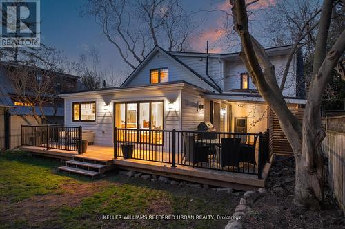 12 Wesley Avenue, Mississauga, ON - Outdoor With Deck Patio Veranda