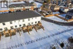 View of snowy aerial view - 