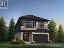 View of front of home with brick siding, an attached garage, concrete driveway, and a shingled roof - Lot 24 Grange Road, Guelph, ON  - Outdoor 