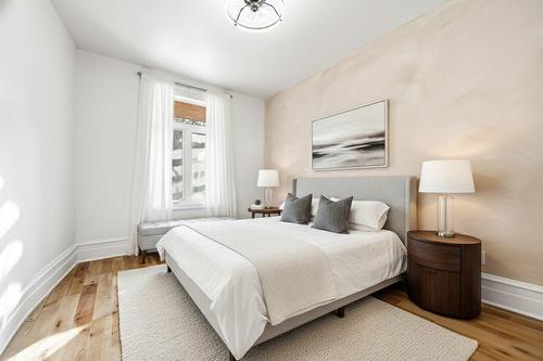 Chambre à coucher - 4711 Rue Adam, Montréal (Mercier/Hochelaga-Maisonneuve), QC - Indoor Photo Showing Bedroom