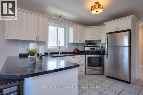 352 Bankside Drive, Kitchener, ON - Indoor Photo Showing Kitchen With Stainless Steel Kitchen