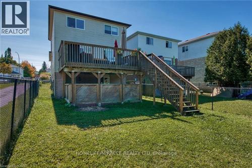 352 Bankside Drive, Kitchener, ON - Outdoor With Deck Patio Veranda