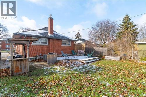 220 Bruce Street, Kitchener, ON - Outdoor With Deck Patio Veranda