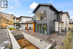 Backyard patio with a potential pool - 