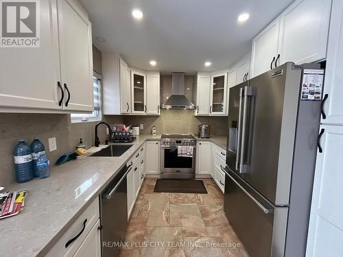 506 Dicenzo Drive, Hamilton, ON - Indoor Photo Showing Kitchen With Upgraded Kitchen