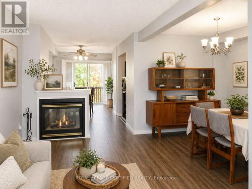 5126 Des Jardines Drive, Burlington, ON - Indoor With Fireplace
