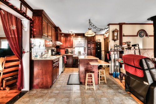 Kitchen - 200 Rg Des Cyprès, Saint-Sylvère, QC - Indoor Photo Showing Kitchen