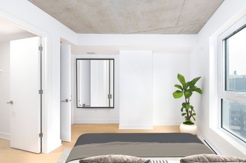 Primary bedroom - 1408-100 Rue Murray, Montréal (Le Sud-Ouest), QC - Indoor