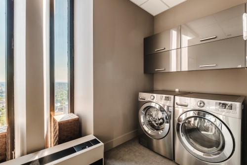 Salle de lavage - Ph-3-1455 Rue Sherbrooke O., Montréal (Ville-Marie), QC - Indoor Photo Showing Laundry Room