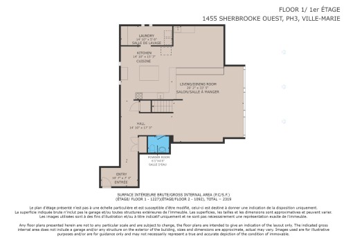 Plan (croquis) - Ph-3-1455 Rue Sherbrooke O., Montréal (Ville-Marie), QC - Other