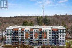 Building backs onto trails - 