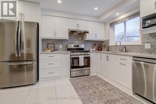 783 Dodsworth Crescent, Mississauga, ON - Indoor Photo Showing Kitchen With Stainless Steel Kitchen With Upgraded Kitchen